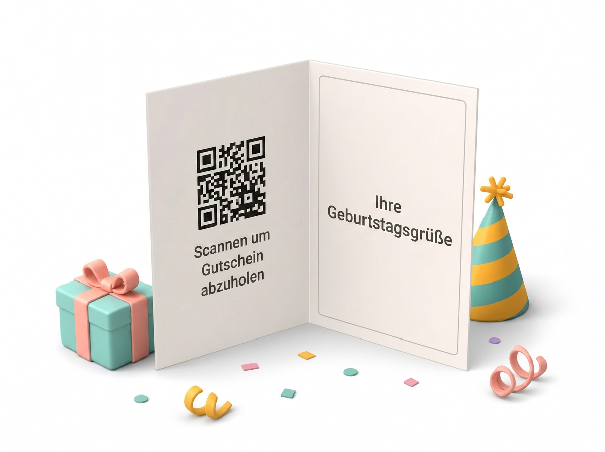 Grußkarte für Geburtstag